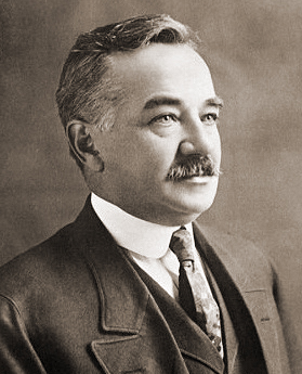 Portrait shot of Milton S. Hershey